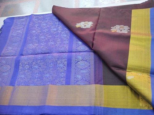 SOFT SILK SAREE WITH BLOUSE